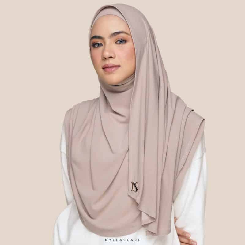 Nyleascarf Melur Express With Inner In Nude