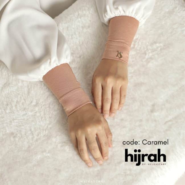 (AS IS) Hijrah Handsock In Caramel